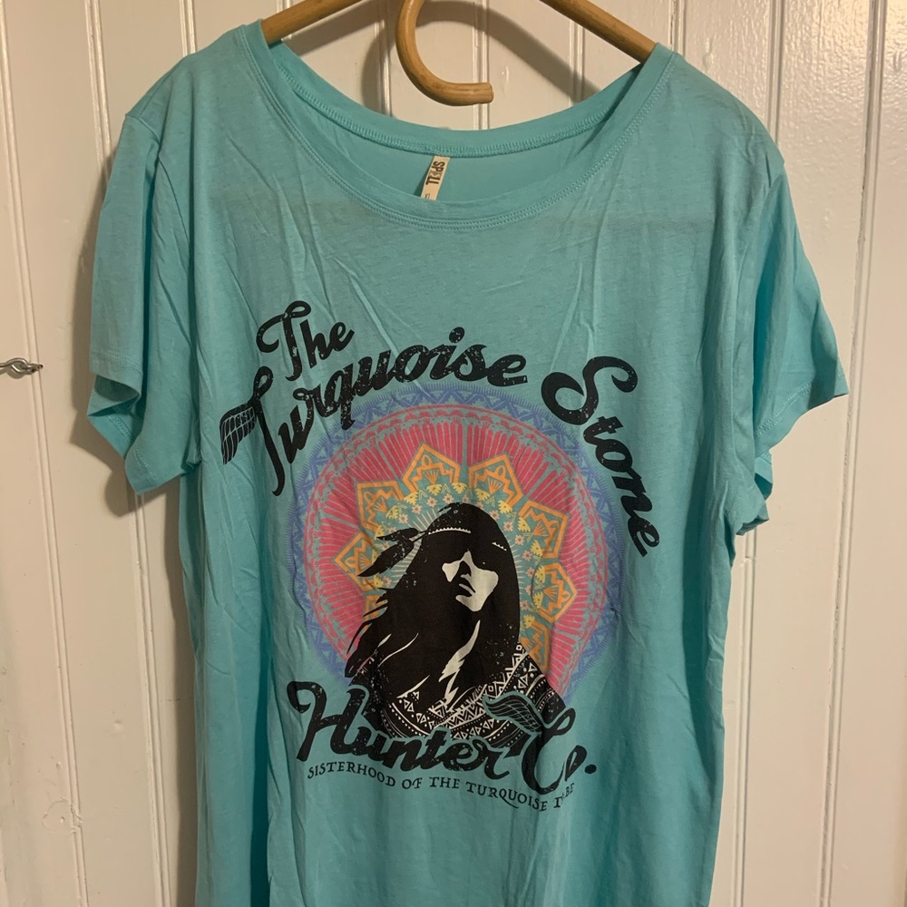 ⭐️🦋Spell Designs Turquoise Stone Hunter Tee XL